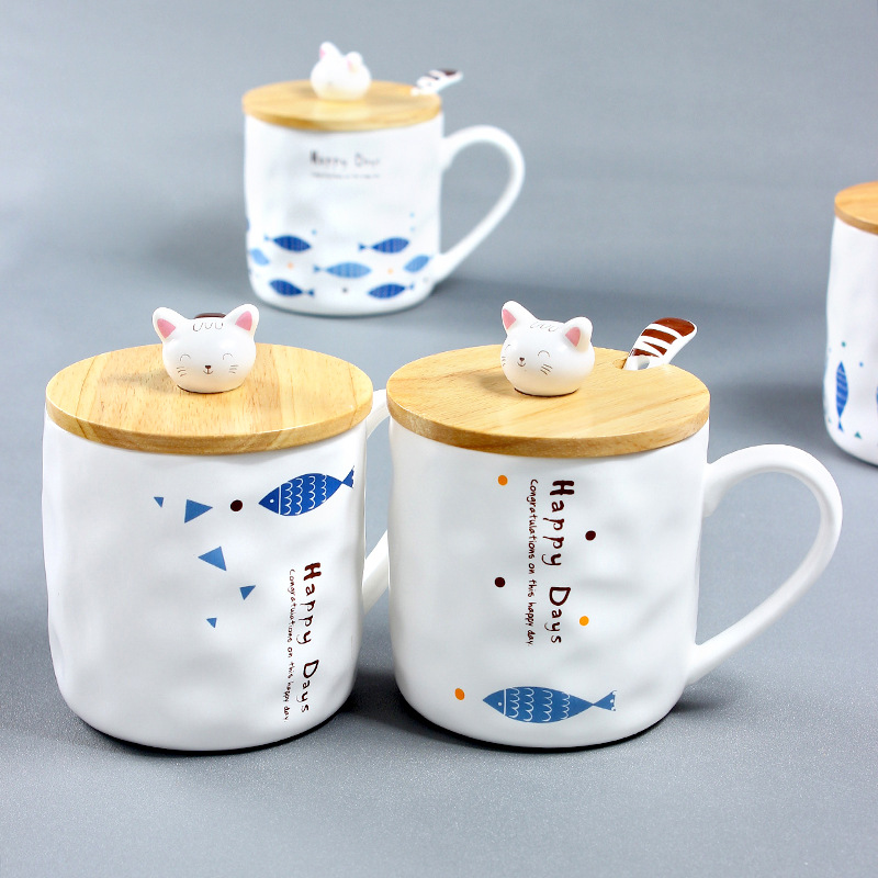 Zogift 2019 beteller уникальный продукт toneware керамическая кружка, путешествия, машина для печати на забавные животные кошка кофейная кружка