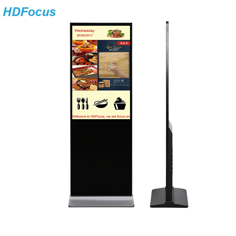Тотем 42 дюймов mall рекламы панели сенсорный экран digital signage ЖК-дисплей киоск