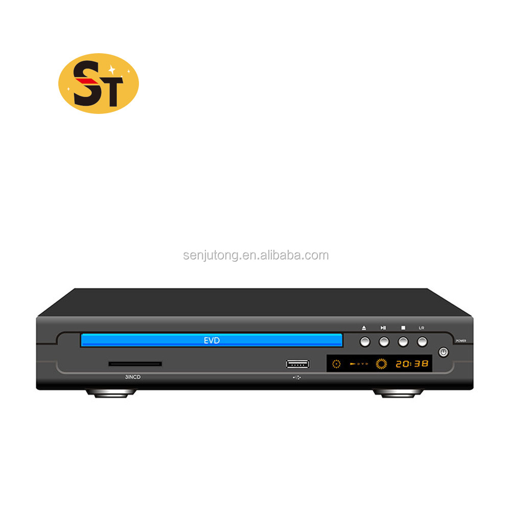Лидер продаж, новый дизайн, домашний мини dvd-плеер 225 мм с USB SD-картой