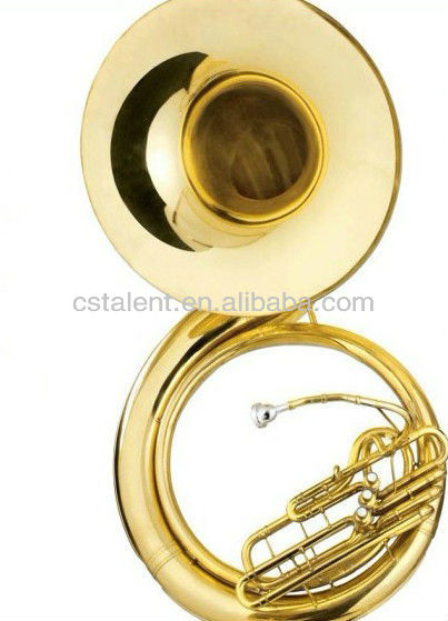 Золотой лаковый клапан Sousaphone