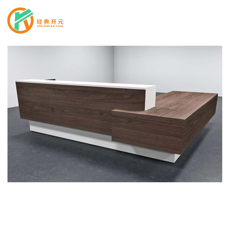 IDM-RC001 Foshan, поставка с завода, простой деревянный мраморный отель, стойка регистрации для продажи