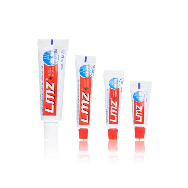 OEM disposable cool mint hotel white toothpaste
