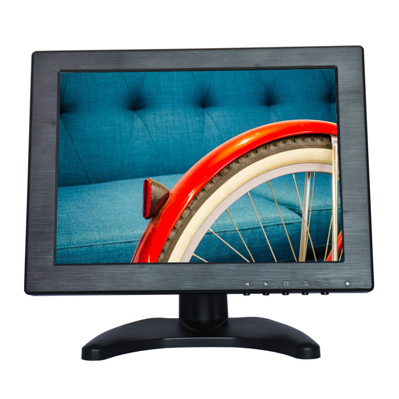 ZHIXIANDA 10 "ЖК-монитор CCTV HD ПК ЖК-дисплей домашней безопасности HD RCA VGA AU в наличии