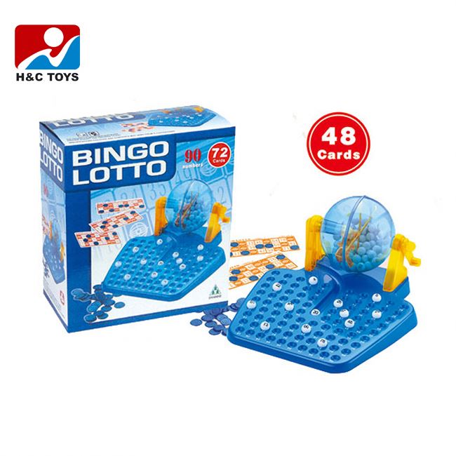 Top sale educational toys play funny learning bingo game machine for kids HC385485
