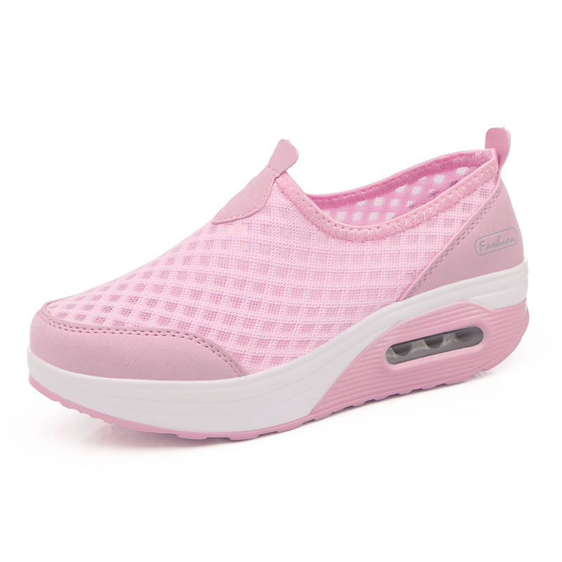 Summer shoes woman mesh designer women casual shoes female trainers Light Weight walking footwear platform sneakers