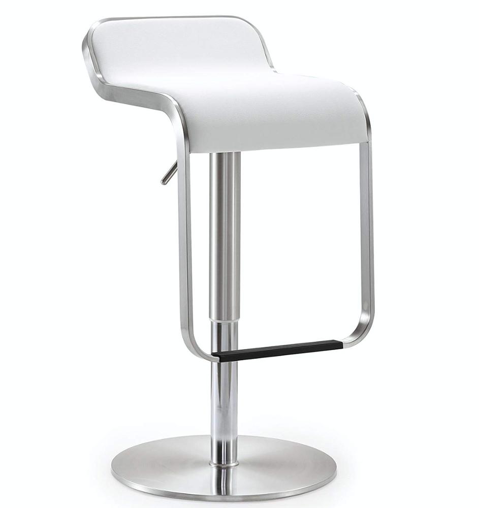 Ningbo zhenzhi Modern Cheap Stainless Steel Adjustable Barstool