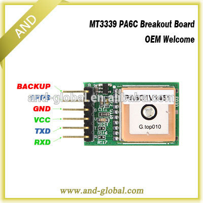 Коммутационная плата модуля GPS LadyBird 3,1 Гц 9600bps MT3339 PA6C