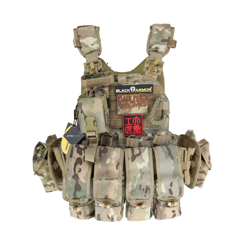 KMS 600D/900D Vest Molle System Outdoor Sport Sleeveless Tactical Camouflage Gilet Tactique Securite Vest