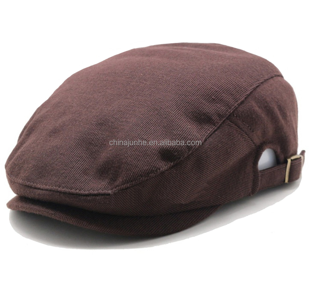 Пользовательские Оптовая Продажа хлопок вельвет кепки вышивка s ivy cap