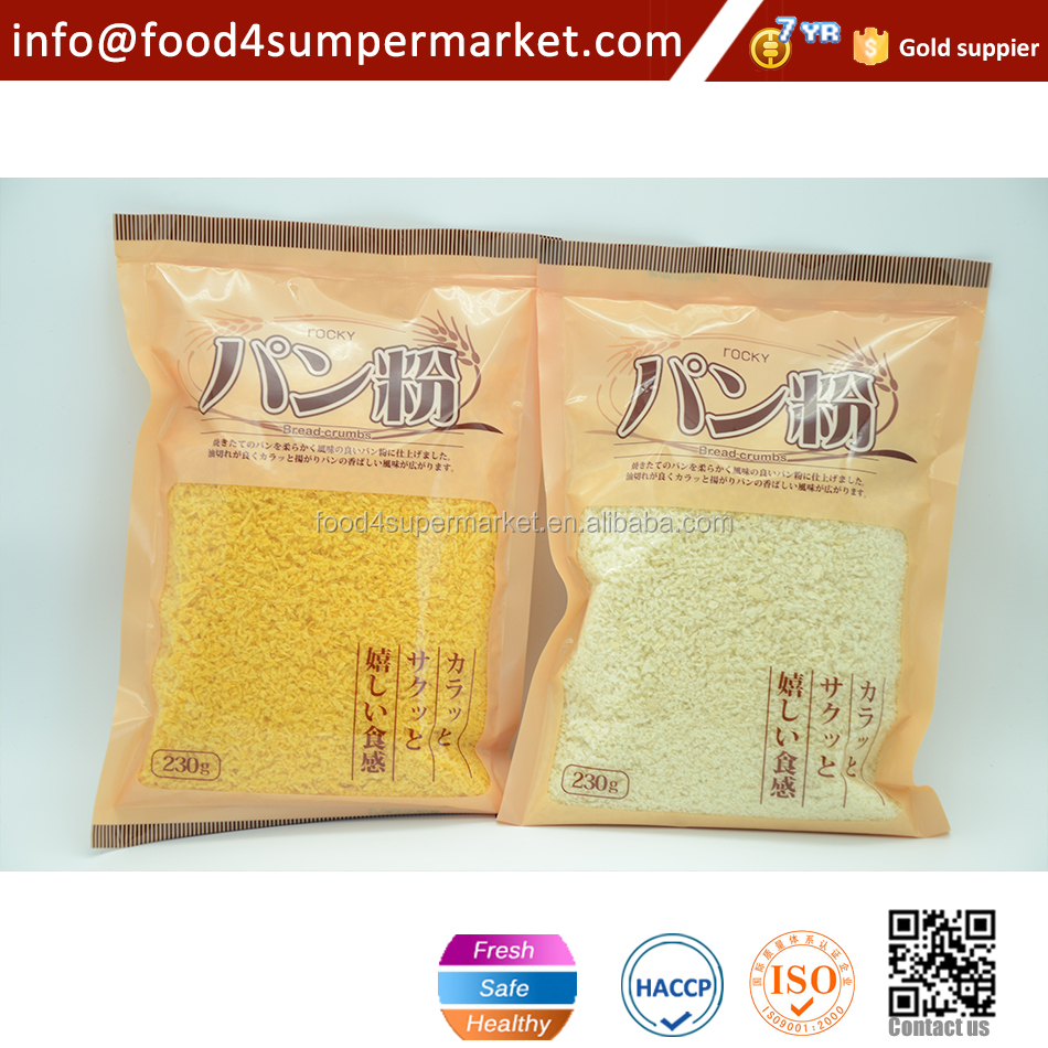 230 г Горячая продажа японский белый/желтый panko/хлебные крошки