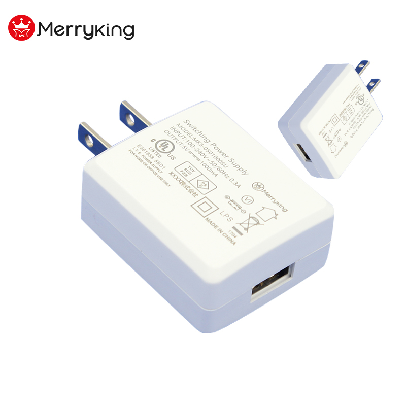 PSE UL cUL FCC Сертифицированный адаптер переменного и постоянного тока 5V 2A USB Сетевое зарядное устройство с американской вилкой