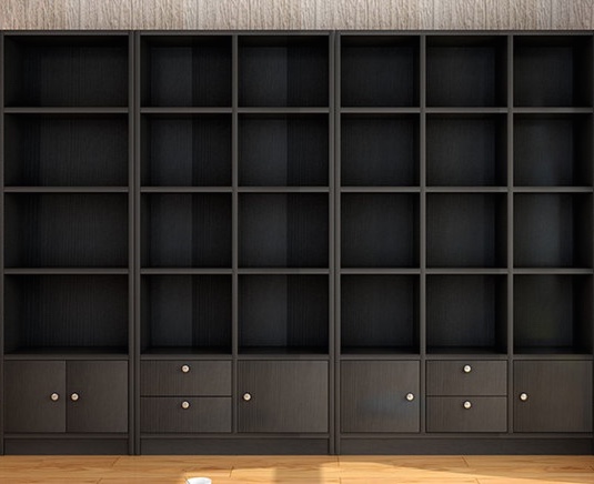 Китайский заказной DIY Меламиновый книжный шкаф