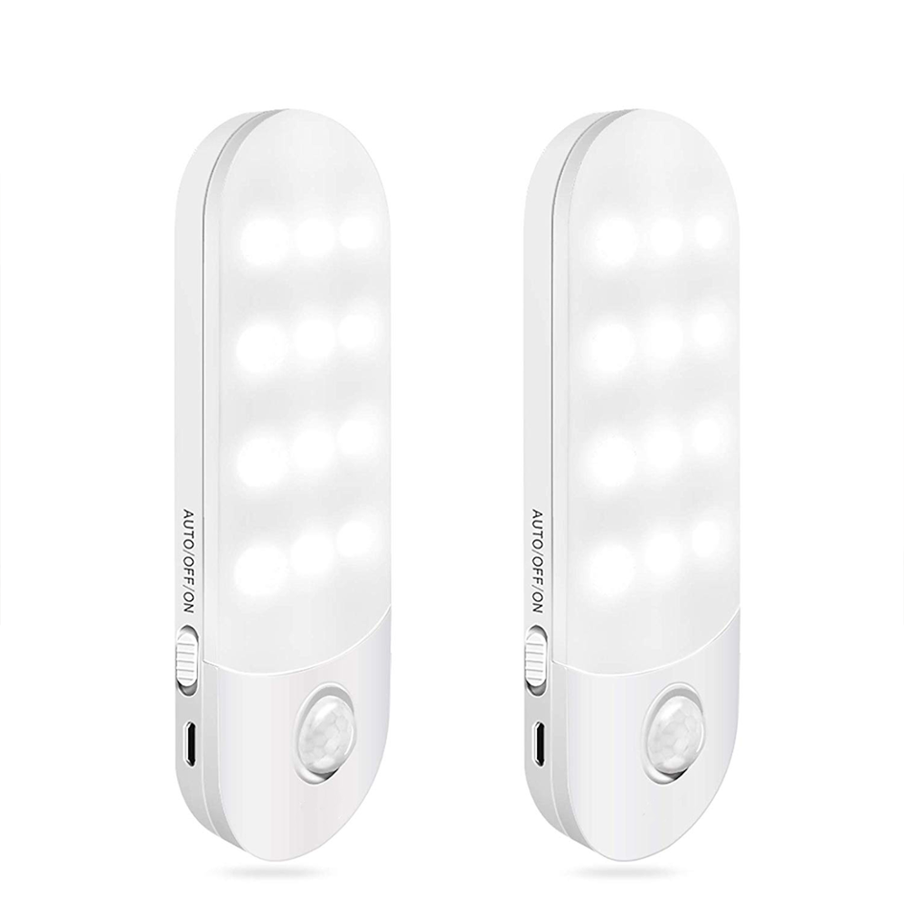 LED под корпусом света, Stick-On Night light с USB аккумуляторной батареей