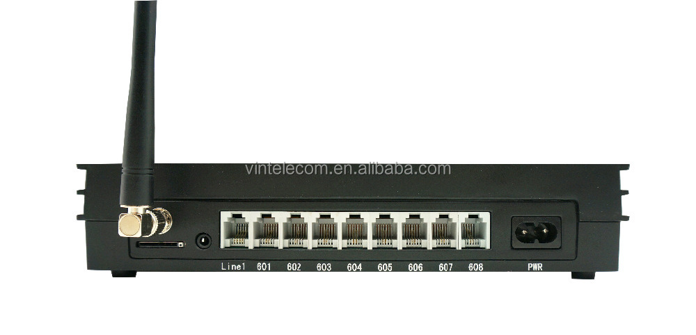 Китай АТС завод VinTelecom питания/GSM беспроводной PSTN система АТС/MS108-GSM/Новый дизайн