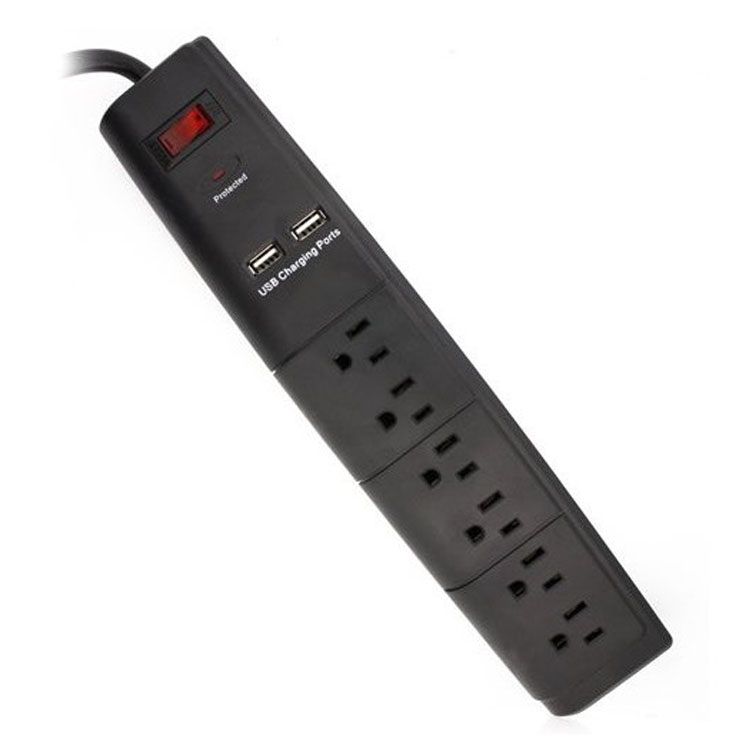 110 В v электрическая силовая панель 6-outlet surge protector Power strip