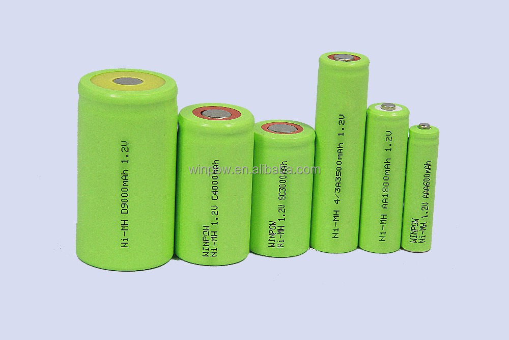 1,2 v Ni-MH C размер 3500mAh перезаряжаемые батареи