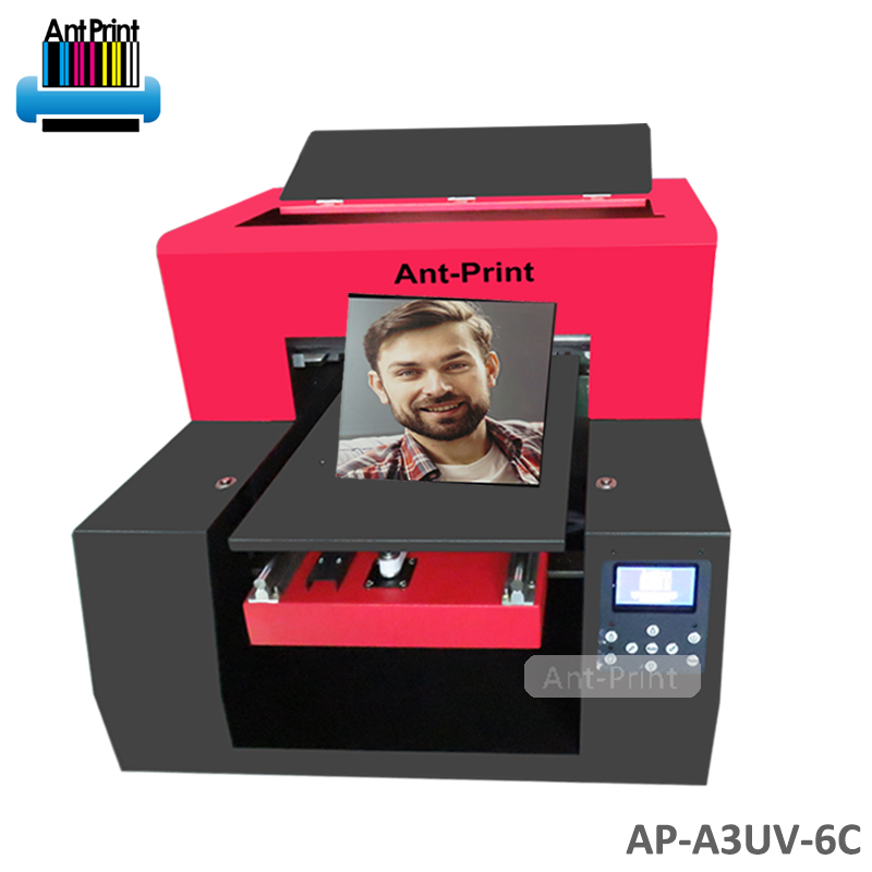 Ant печати планшетный УФ принтер A3 цифровой УФ планшетный принтер цена для чехол для телефона/ручка/металл