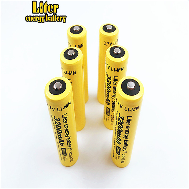 Factory Price 3200mAh 3.7v Rechargeable Li-ion Lithium 18650 Battery for Electric Bike