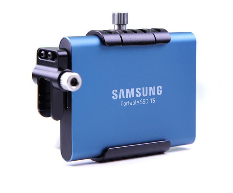 SSD зажим с USB кабель защитный держатель для Samsung T5 SSD работать с BMPCC-4k клеткой