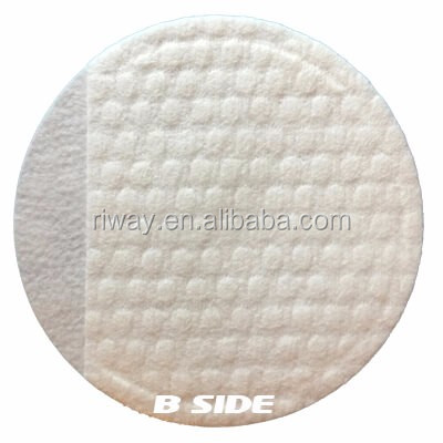 Excellent absorptivity pocket make-up remover cotton pad for removing residual makeup