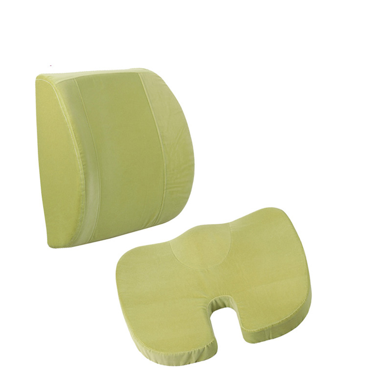 Memory Foam wheelchair Seat Cushion Office Chair Seat Back Coccyx Orthopedic for Back Pain