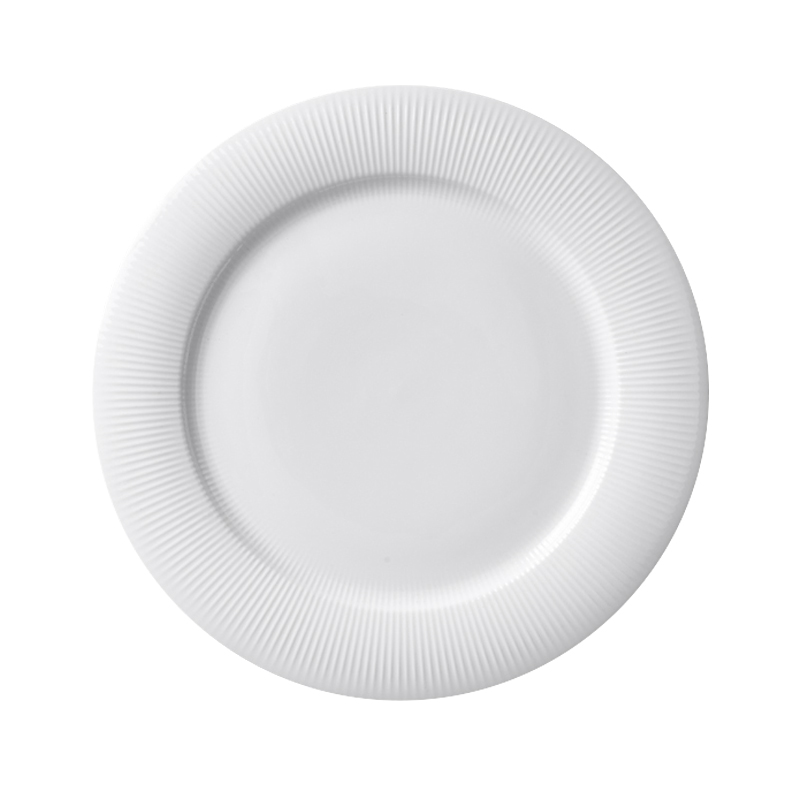 Tableware trend 2019 Western Ceramic Plate Restaurant, Wear-Resistant Custom Ceramic Plate Hotel, Buffet China Dinner Plate
