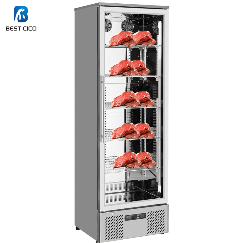 Новое поступление коммерческих 458L нержавеющая сталь вертикально мясо старения холодильник DA-293FS