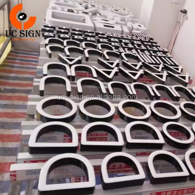 3D Передняя подсветка логотипа вывески светодиодные вывески с подсветкой букв