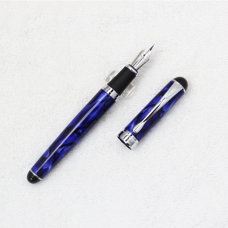 Advance перьевая ручка Jinhao 750, перо каллиграфии в стиле жира со средним наконечником