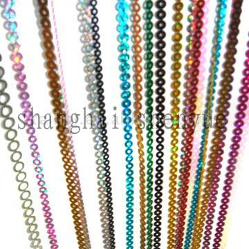 3 мм, 4 мм, 5 мм, 6 мм плоский круглый embioardery PET sequin disk