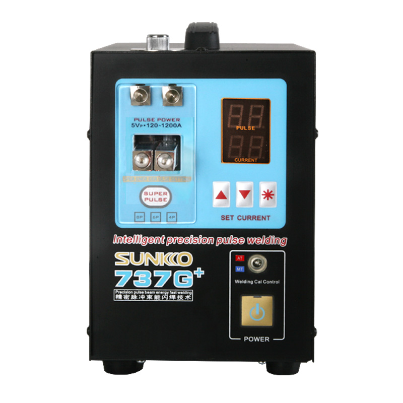 Мини 18650 цилиндрическая батарея точечный сварщик SUNKKO 737G + импульсный точечный сварочный агрегат сварочный паяльник