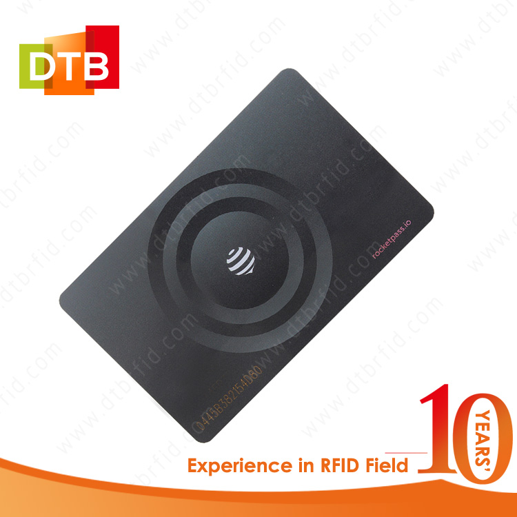 DTB 13,56 МГц RFID идентификационная карта контроля доступа