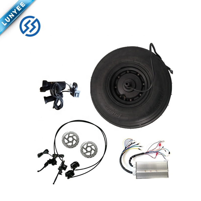18 дюймов жира 18x9.5-8 1500W 60V жира шин набор колесного мотора lkz