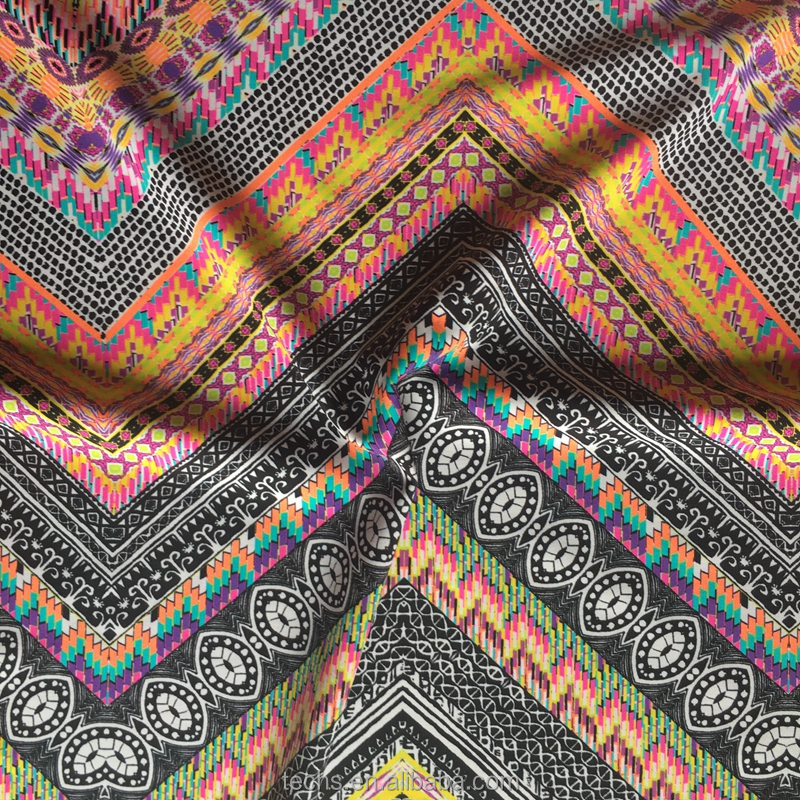 Nylon spandex digital print fabric,digital print swim fabric No MOQ