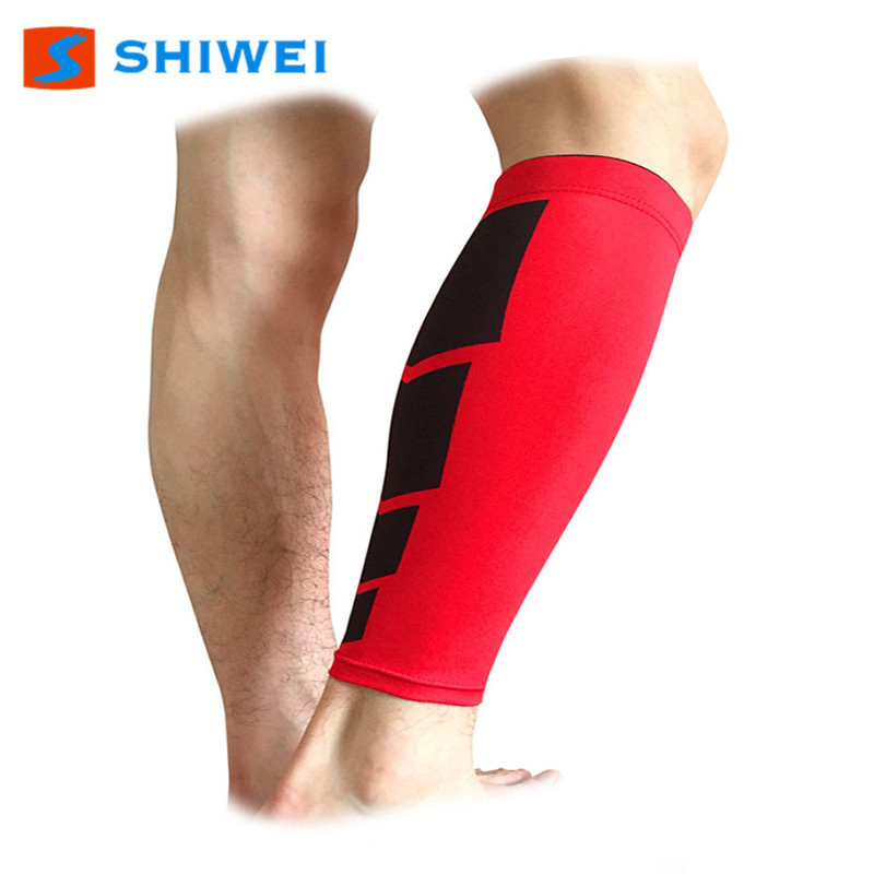 Прочный SHIWEI-HT-002 # Compression Calf Sleeve Лучшие Спортивные Поддержка в наличии