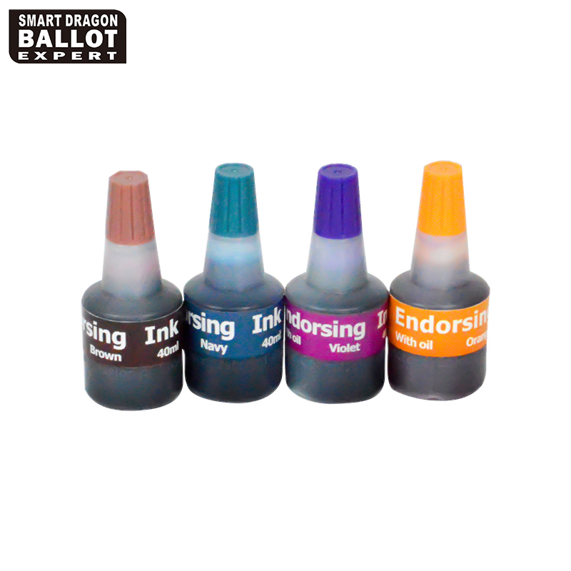Customized security 40ml flash stamp ink