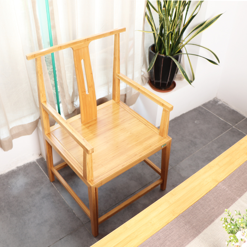 unique chinese flavor design high quality custom making bamboo dinning chair factory