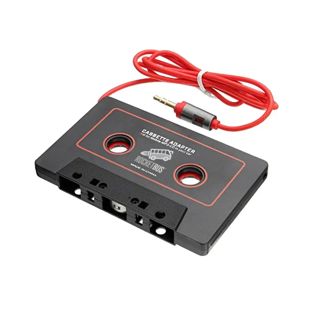 Audio Cassette Tape Adapter Aux Cable Cord 3.5mm Jack for MP3 iPod CD Player iPhone 3 4 5 6 Samsung Galaxy S3 S4 S5 S6 S7 S8