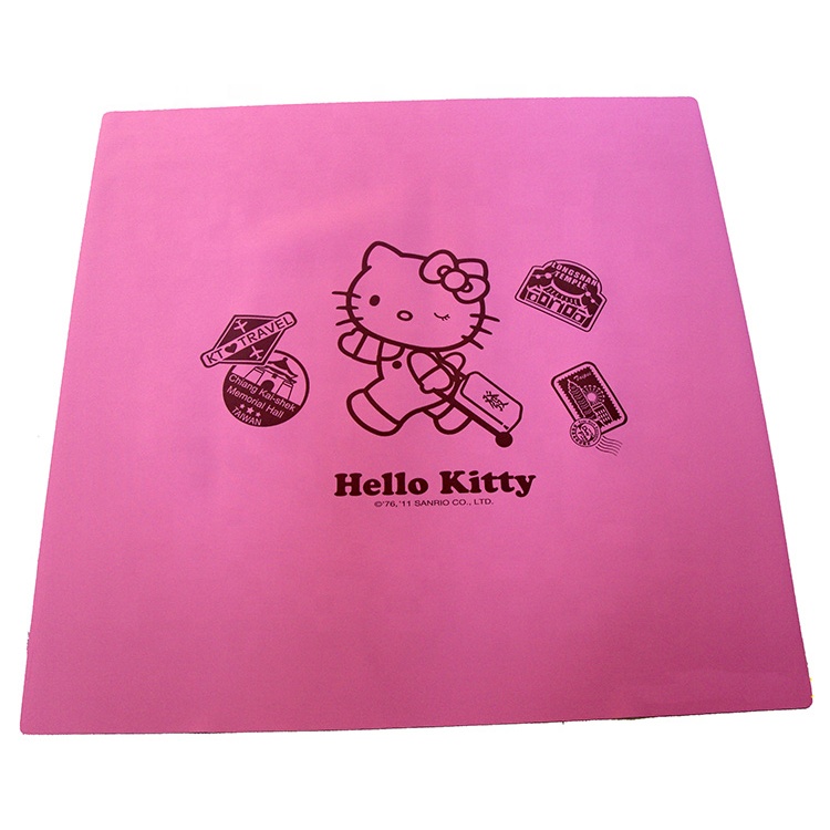 Custom heat transfer printed poker table top mat