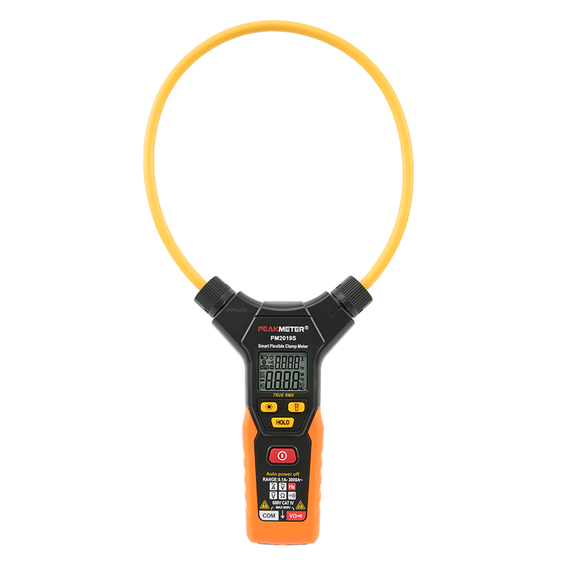 Peakmeter pm2019 S Лидер продаж цифровой гибкий зажим Амперметр мультиметр с напряжением и 3000A AC измерение большого тока