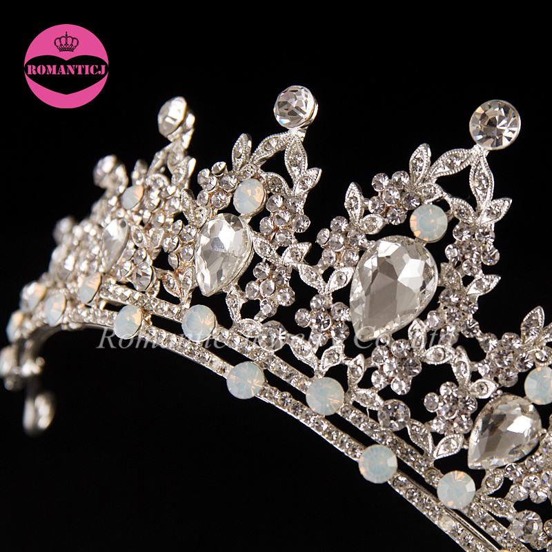 Оптовая продажа горный хрусталь опал pageant тиара Корона