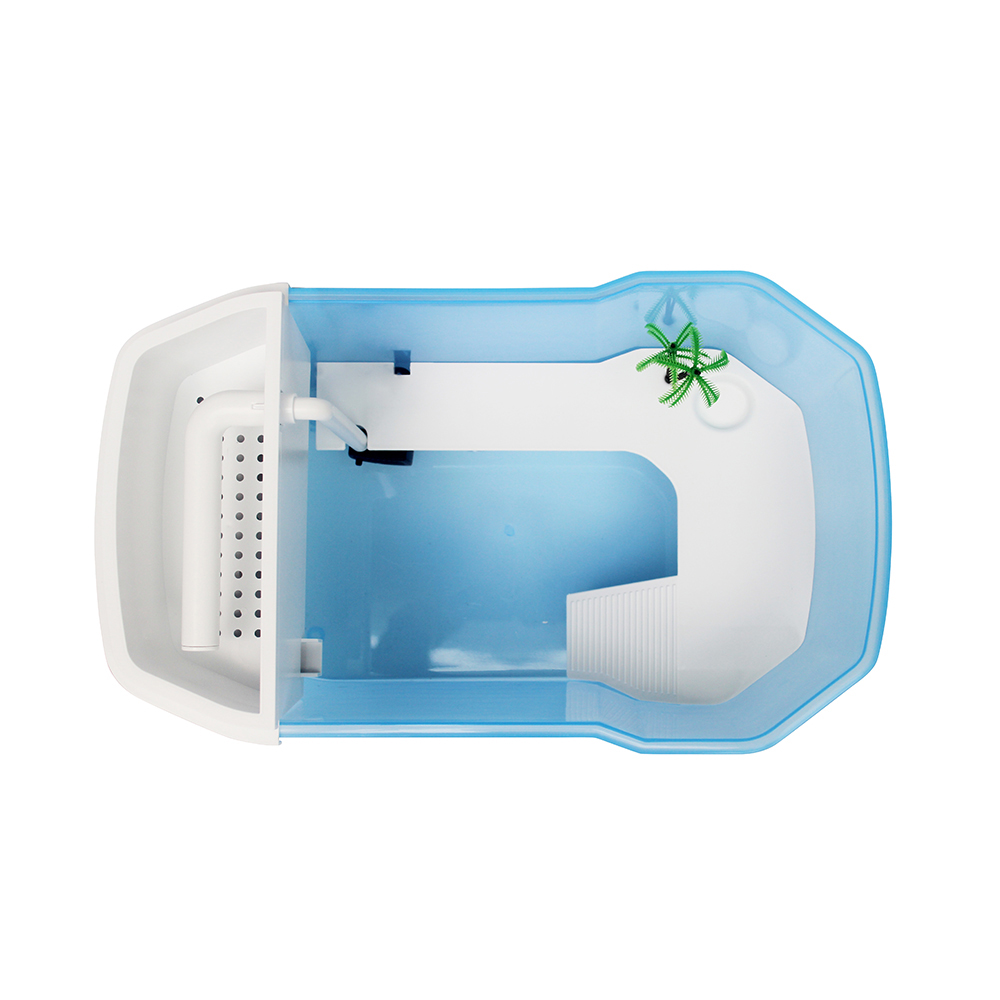 NOMOY AQUARIUM, новинка 2019, настольный экологический резервуар для черепах с рампой фильтра и бастированной платформой, NF-21