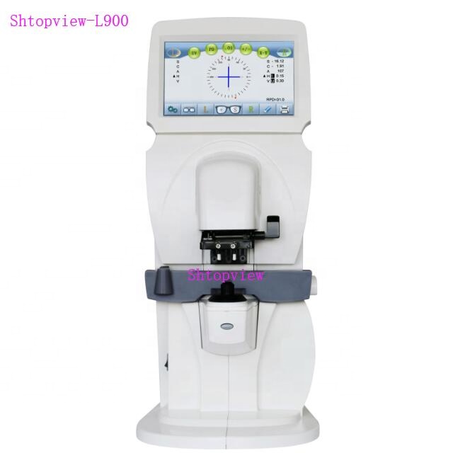 Новый дизайн оптический авто объектив метр Цифровой lensometer COT-L900 Авто focimeter с голубой свет тесты