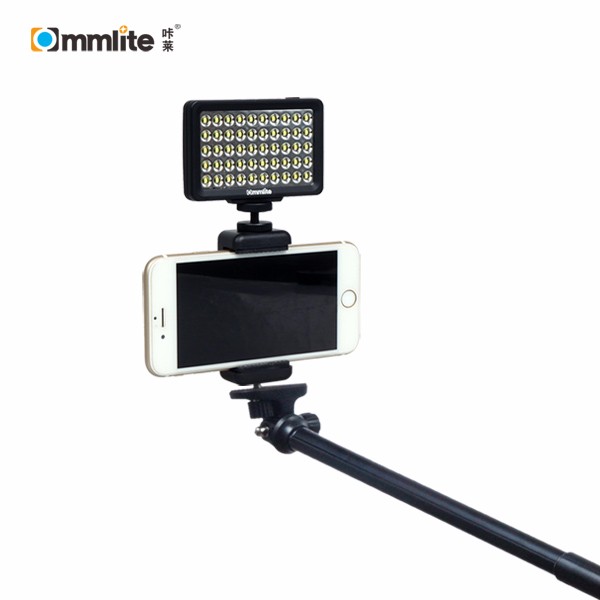 Commlite CoMiray Многофункциональный Мини светодиодный видео свет для планшета/DSLR/смартфона с 50 лампами
