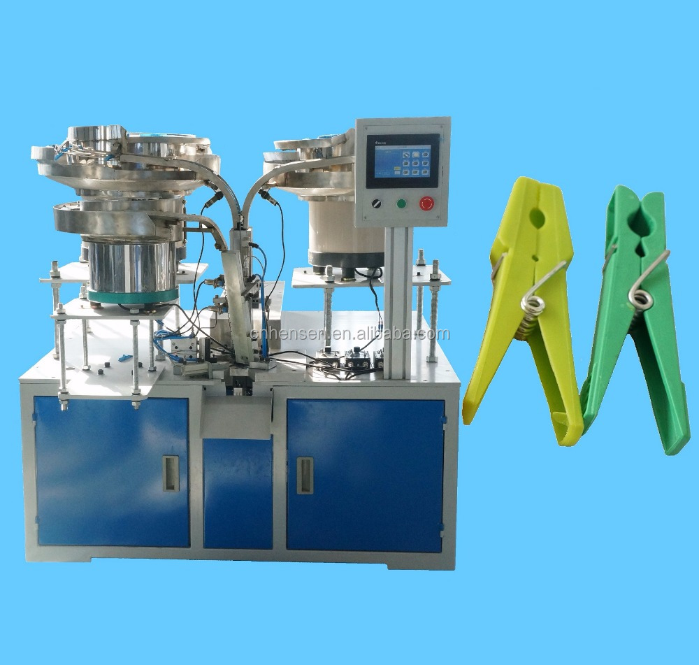 High quality Cloth clip cloth peg assembly machine