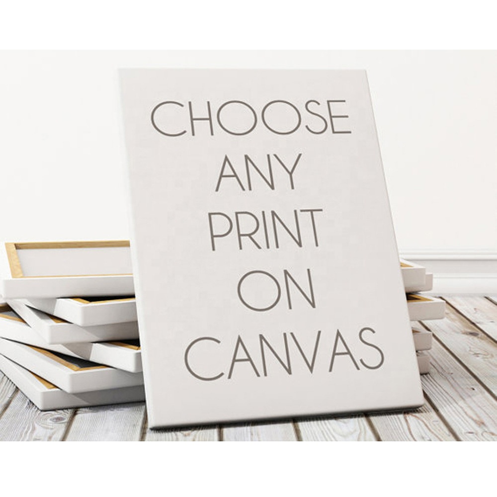 Quality Gallery Wrap Canvas Art Digital Picture Custom Canvas Print for wall