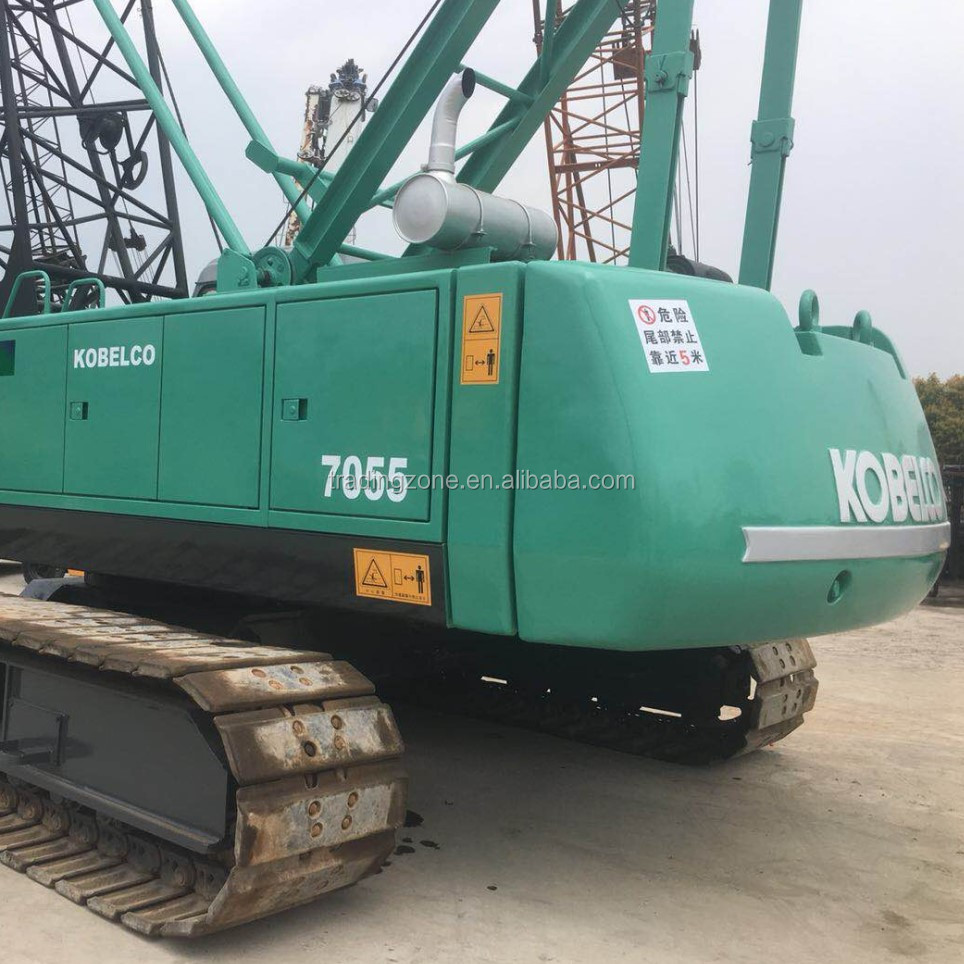 Б/у гусеничный кран Kobelco 55 тонн, 7055 японский крановый кран 55 тонн, Новое поступление на складе