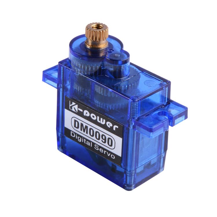 K-power DM0090 0.08sec высокоскоростная металлическая Шестерня микро цифровой rc робот сервопривод