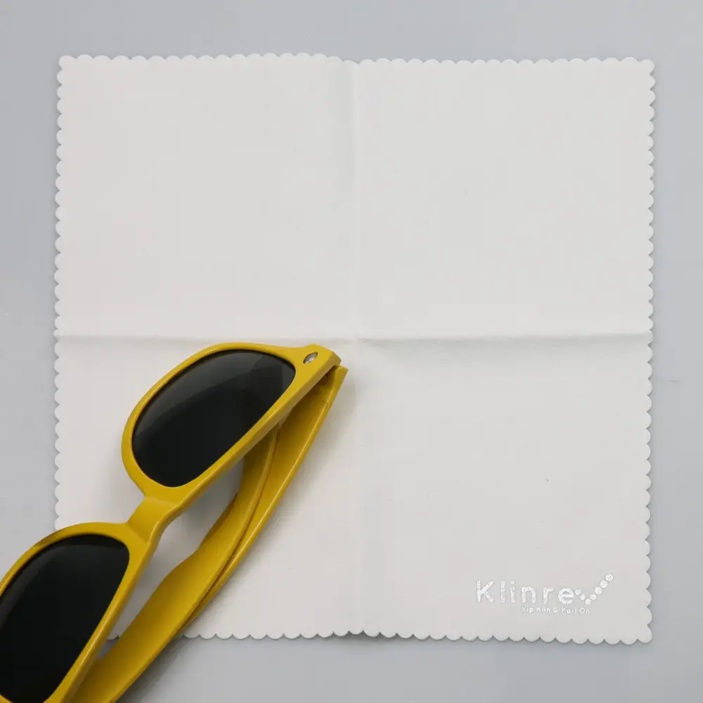 Customized color microfiber glasses cleaning cloth Jewelry microfiber cleaning cloth