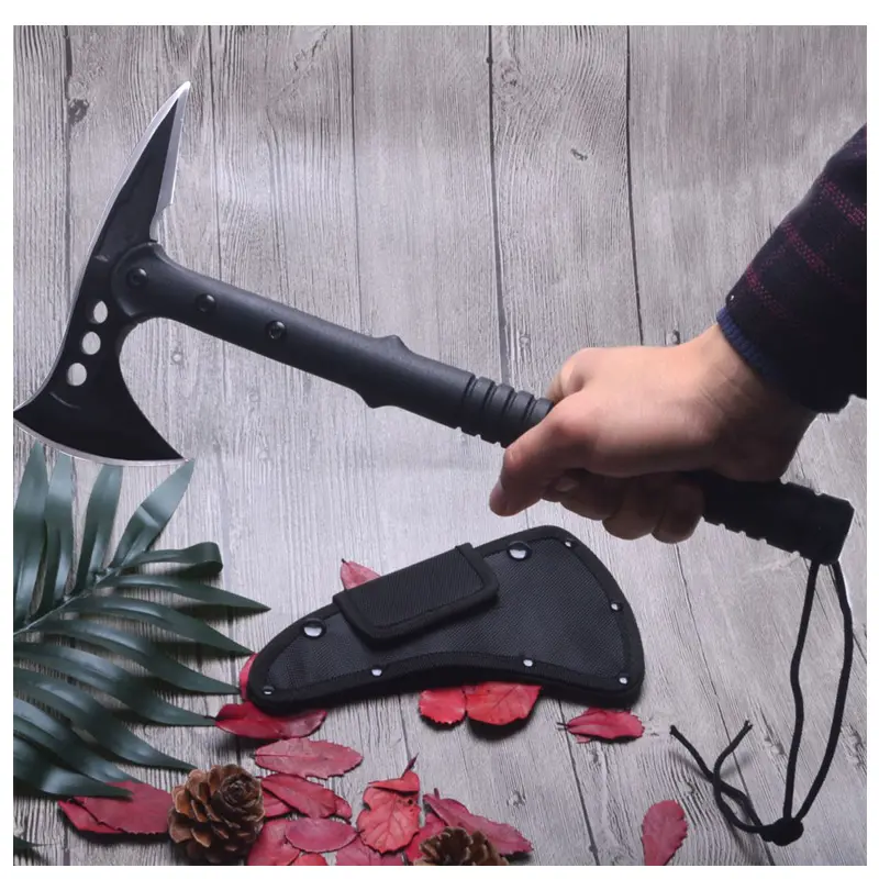 Outdoor field camp fire axe multifunctional combat readiness axe